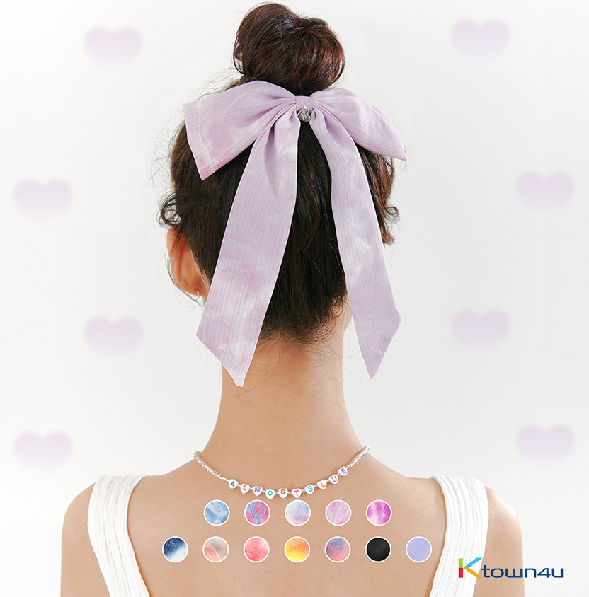 Tie Dye Ribbon Hair Pin [12colors]