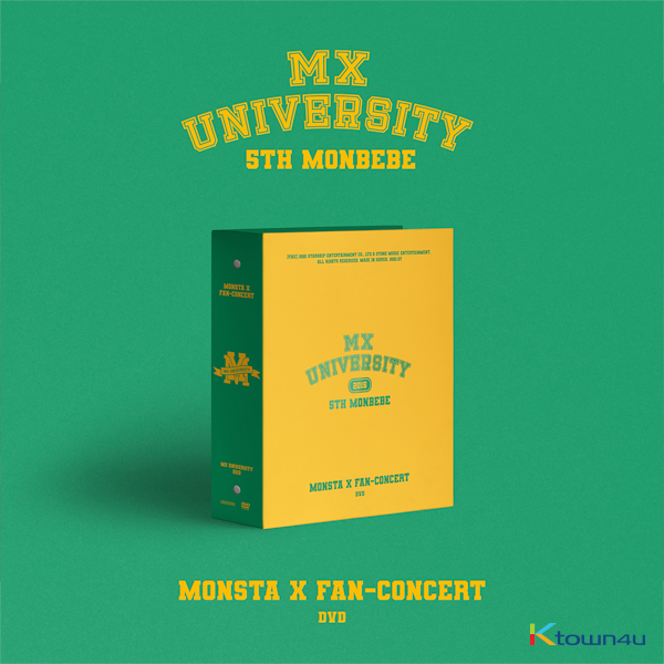 [DVD] 몬스타엑스 - MONSTA X 2021 FAN-CONCERT [MX UNIVERSITY] (DVD)