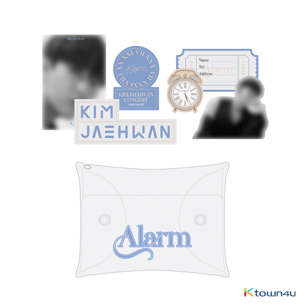 Kim Jae Hwan - 2021 Kim Jae Hwan Concert [Alram] LUGGAGE STICKER PACK 