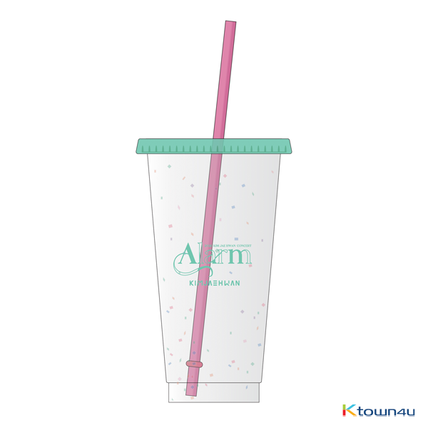 Kim Jae Hwan - 2021 Kim Jae Hwan Concert [Alram] COLOUR - CHANGING REUSABLE TUMBLER 