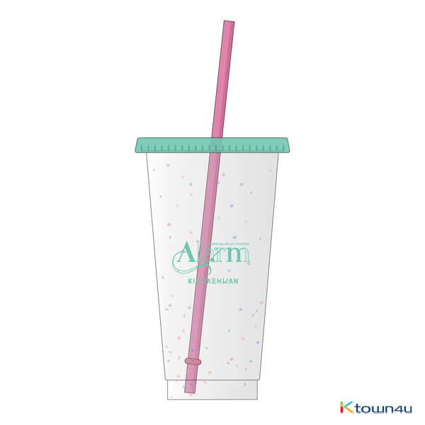 [全款] Kim Jae Hwan - 2021 Kim Jae Hwan Concert [Alarm] COLOUR - CHANGING REUSABLE TUMBLER 