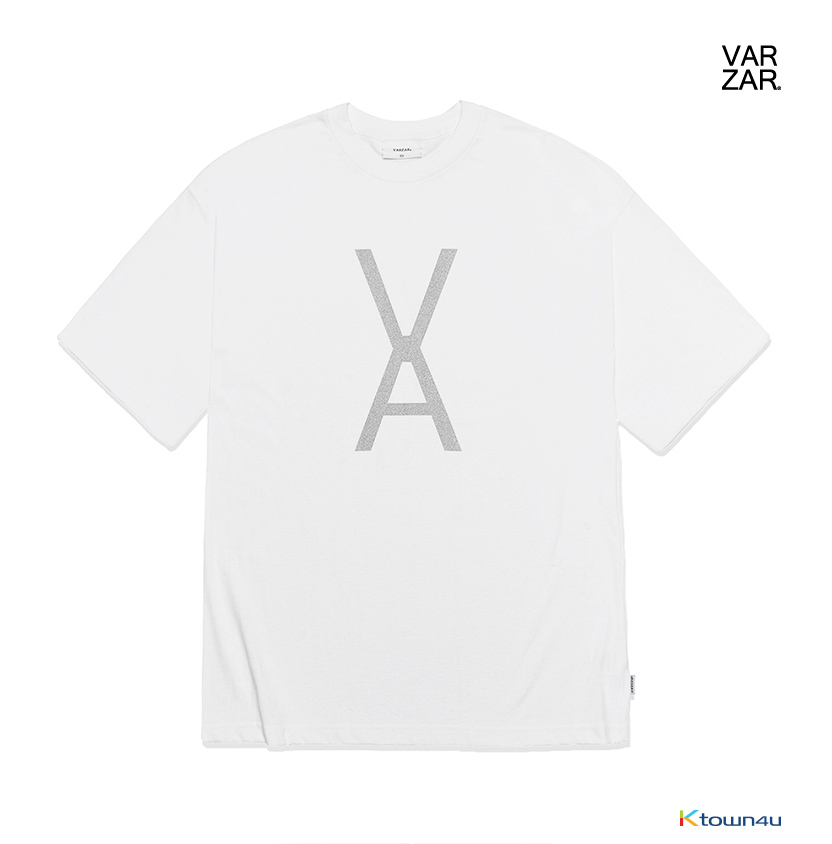 VA Silver Big Logo T-Shirts White