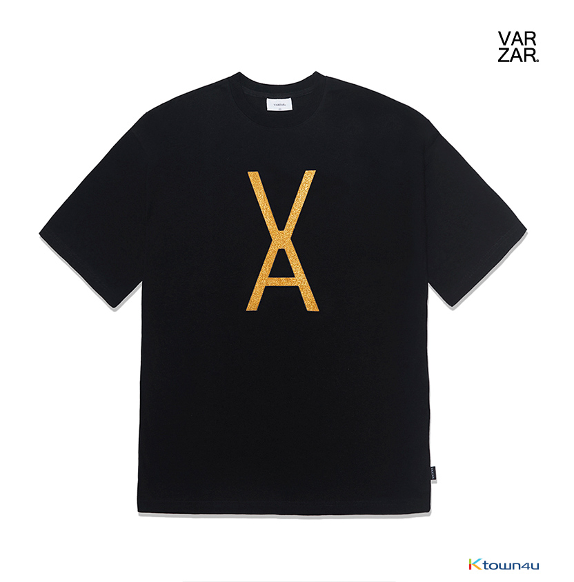 VA Gold Big Logo T-Shirts Black