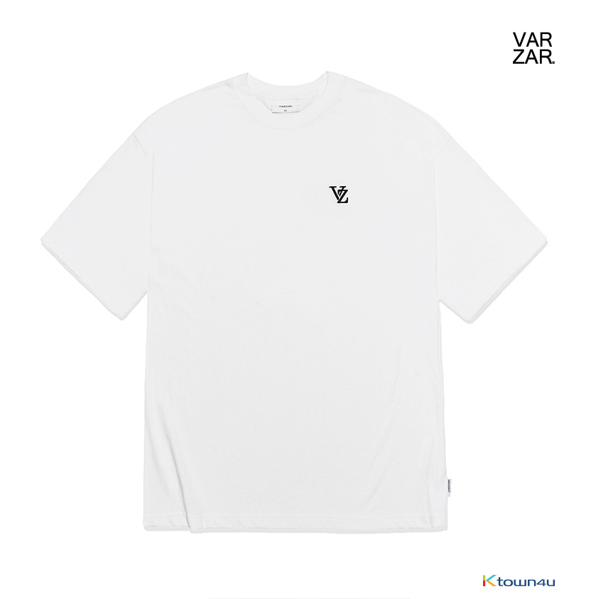 3D Monogram Black Embroidery T-Shirts White