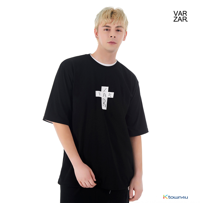 Black Cross Logo T-Shirts Black