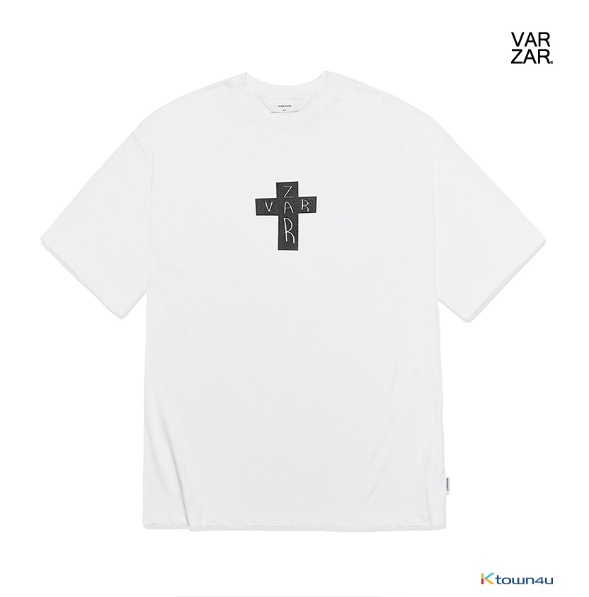 Black Cross Logo T-Shirts White