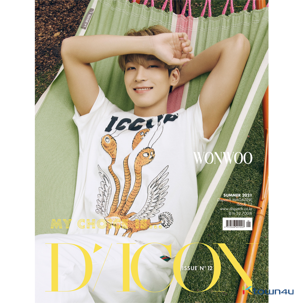 [全款] D-icon : Vol.12 SEVENTEEN - MY CHOICE IS... SEVENTEEN : 06. WONWO_全圆佑吧_WonwooBar
