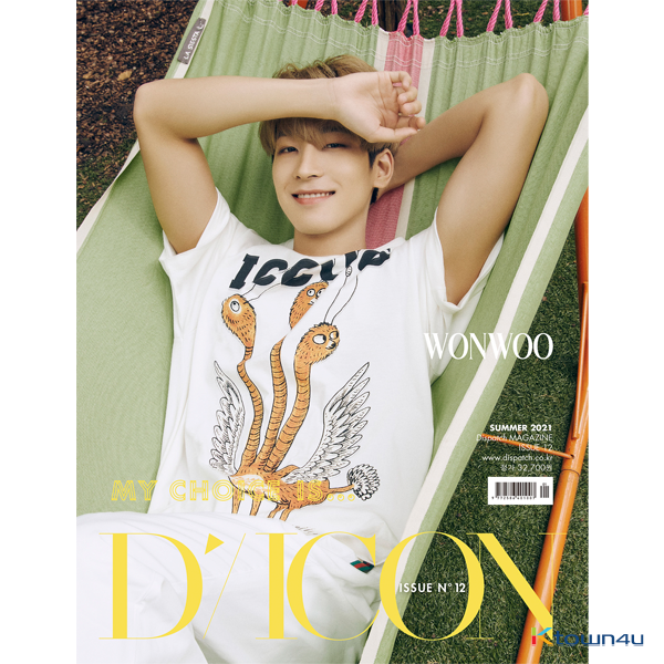 [SVT MAGAZINE] D-icon : Vol.12 SEVENTEEN - MY CHOICE IS... SEVENTEEN : 06. WONWOO 