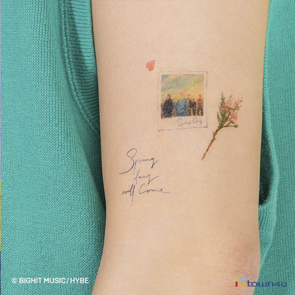 ★Event! Only Ktown4u★(Set) BTS Music Theme Tattoo [Deluxe][10types]