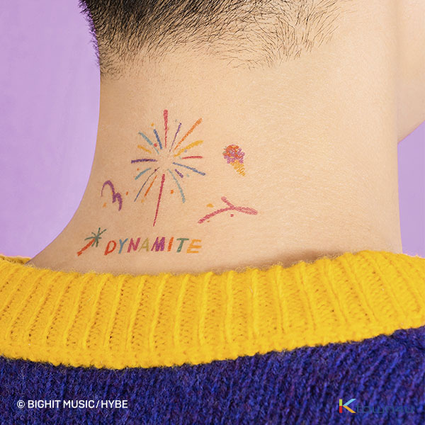 [BTS GOODS][instant tattoo] Music Theme_Dynamite