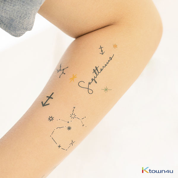[BTS GOODS][instant tattoo] Zodiac_Sagittarius