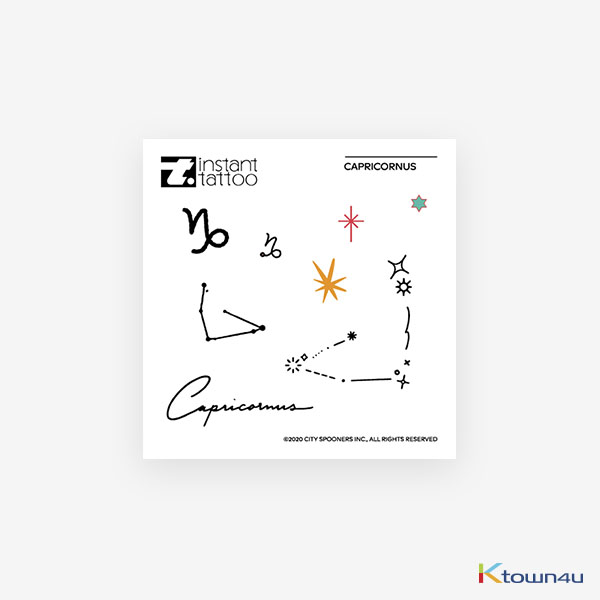BTS Zodiac Tattoo_Capricorn