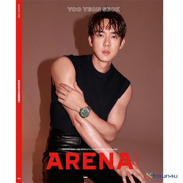 ARENA HOMME+ 2021.08 A Type (Cover : Yeon Seok Yoo / Content : Yeon Seok Yoo 14P, Park Ji Hoon 8P, BTOB 10P, Jeon Soyeon 8P, Mudd the student  4P, Skateboarder Special  14P) *국내용