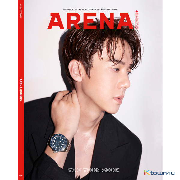 [韓国雑誌] ARENA HOMME+ 2021.08 B Type (Cover : Yeon Seok Yoo / Content : Yeon Seok Yoo 14P, PARK JI HOON 8P, BTOB 10P, JEON SOYEON 8P, Mudd the student  4P, Skateboarder Special  14P)