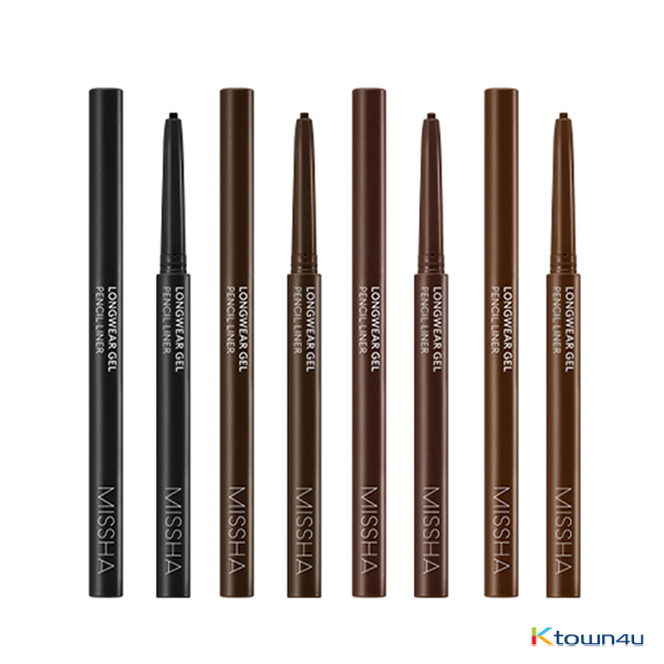 Longwear Gel Pencil Liner 4types