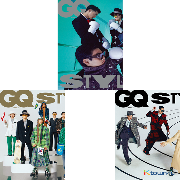 [韓国雑誌] GQ KOREA 2021.08 (Content : BamBam 10p, Stray Kids Felix 10p) *Cover Random 1p out of 3p