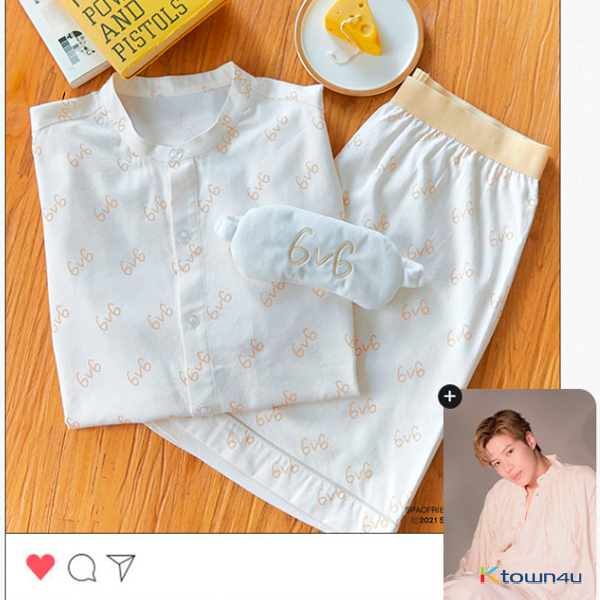 [GIFT PHOTOCARD] (TAEMIN) 6v6 SHORT SLEEVE PAJAMA_SPPPB49U21(M)