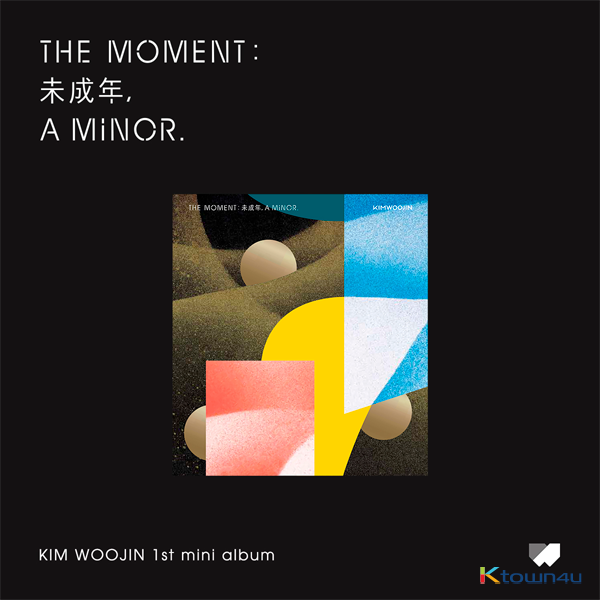 KIM WOO JIN - 1st Mini Album [The moment : 未成年, a minor. ] (B Ver.)