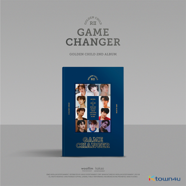 골든차일드 (Golden Child) - 정규앨범 2집 [Game Changer] (일반반) (C 버전) 