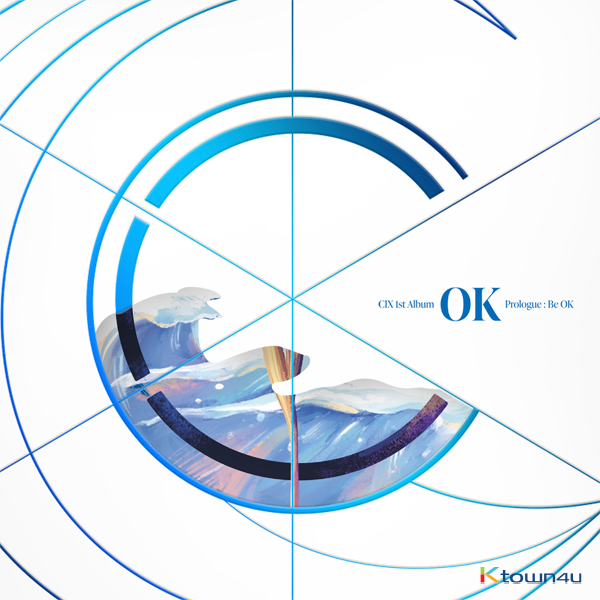 [全款 裸专]CIX - 1st 专辑 ['OK' Prologue : Be OK] (WAVE Ver.)_裴珍映吧