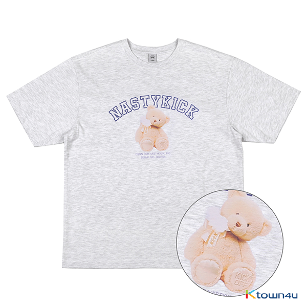 NEDDY BEAR TEE (LIGHT MELANGE)