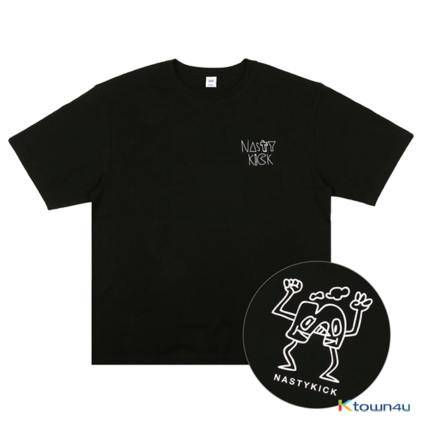 N MONSTER TEE (BLACK)