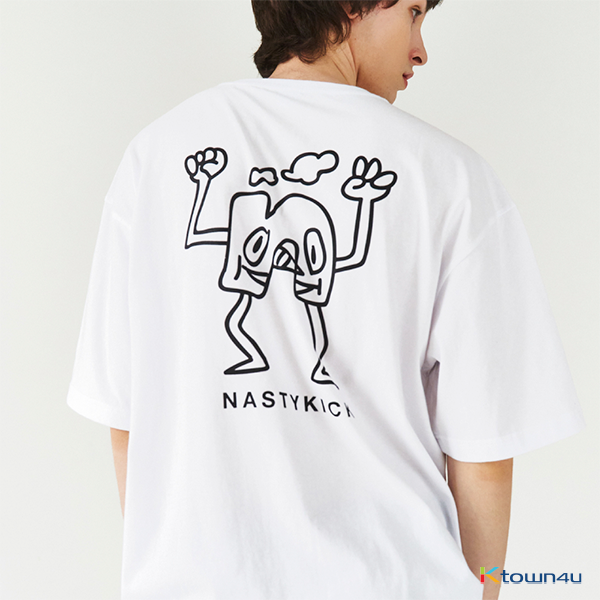 N MONSTER TEE (WHITE)