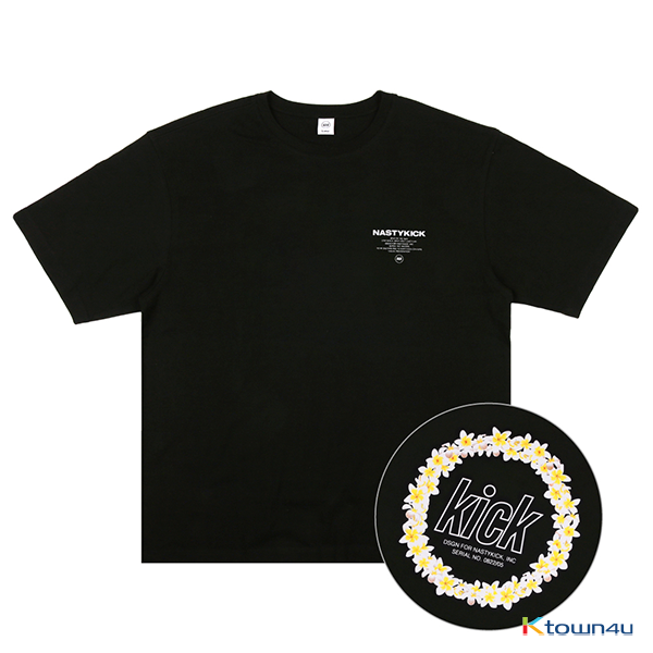 N-BLOSSOM TEE (BLACK)