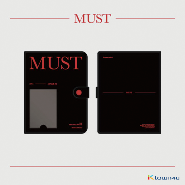 [全款] 2PM - THE 7TH ALBUM <MUST> OFFICIAL MD Photocard Binder_JHolic李俊昊中文个站