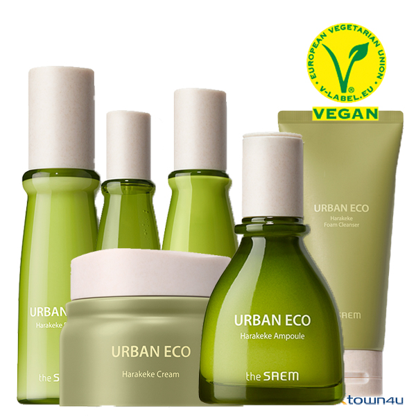 Urban Eco Harakeke Skin Care 6types