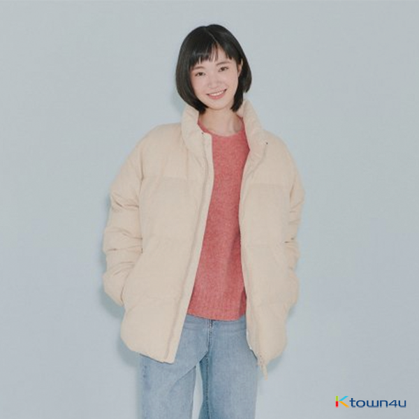 HONEY CORDUROY PUFFER