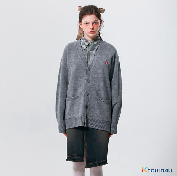 NEEDLES(ニードルズ)/V NECK CARDIGAN-POLY TRICOT CHIFFON(V