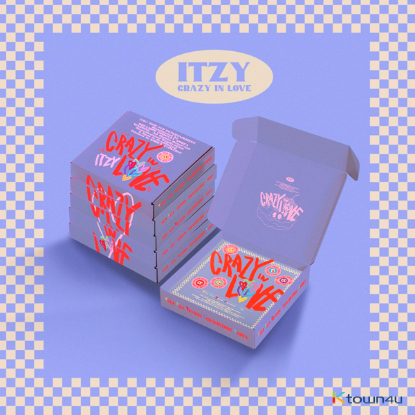 [全款 裸专] ITZY - The 1st Album [CRAZY IN LOVE] (随机版本) *买多张尽量发不同版本_申有娜中文首站