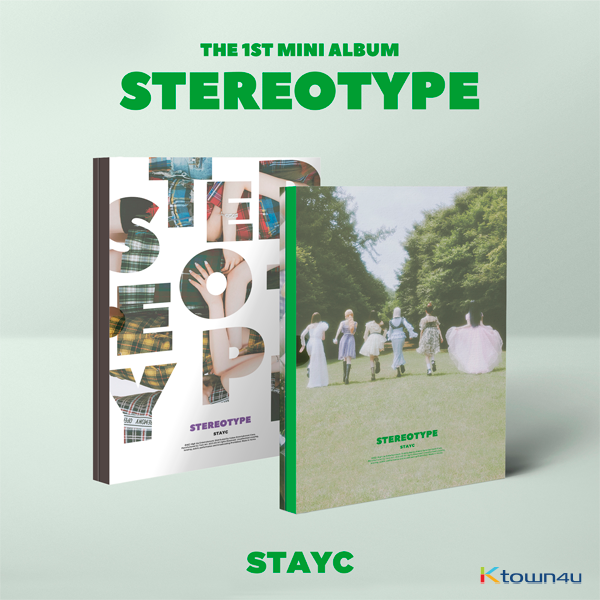 [全款 2CD 套装] STAYC - 迷你专辑 Vol.1 [STEREOTYPE] _裴秀珉吧