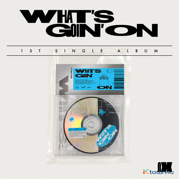 OMEGA X - 1st Single Album [WHAT'S GOIN' ON] (F Ver.)