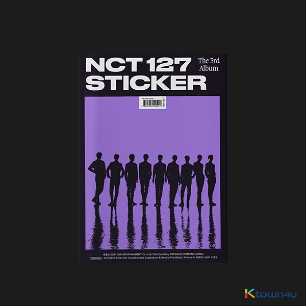 NCT 127 - 정규앨범 3집 [Sticker] (Sticker 버전) ◆