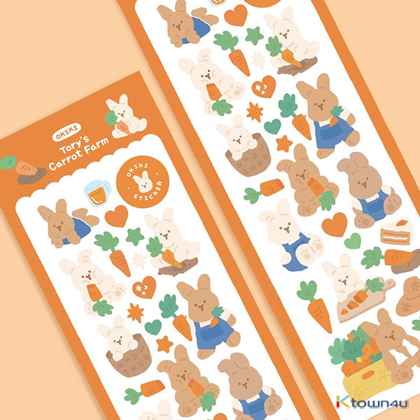 Tory's carrot farm sticker