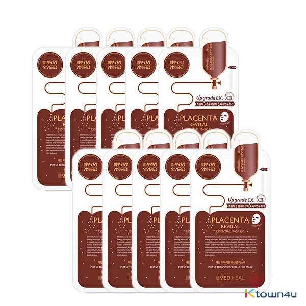 Placenta Revital Essential Mask Ex *10ea