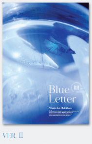 WONHO - ミニアルバム 2集 [Blue letter] (VER.Ⅱ) (Second press)