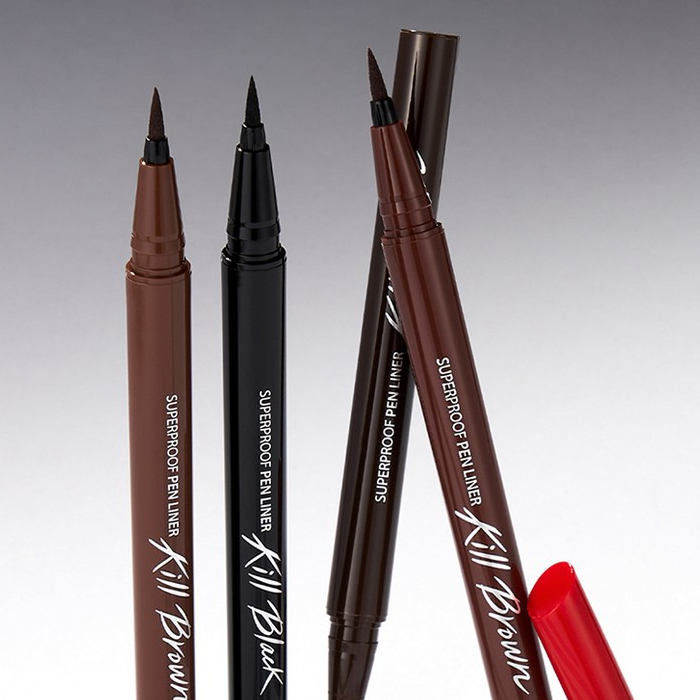 SUPERPROOF PEN LINER KILL BROWN 002 BROWN