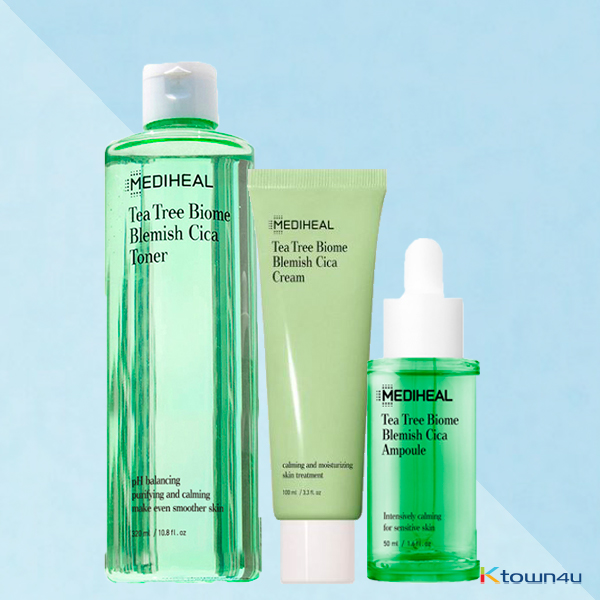 Tea Tree Biome Blemish Skin Care Line 3types