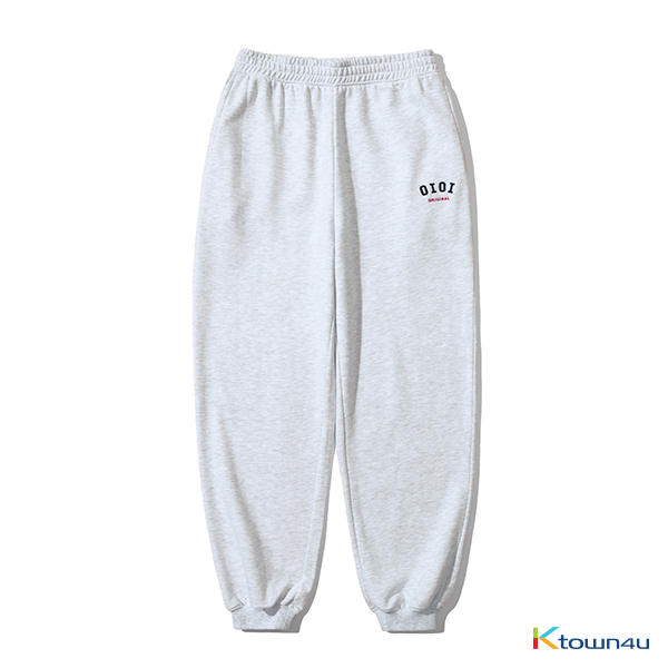 Basic Logo Sweatpants [Light Grey]