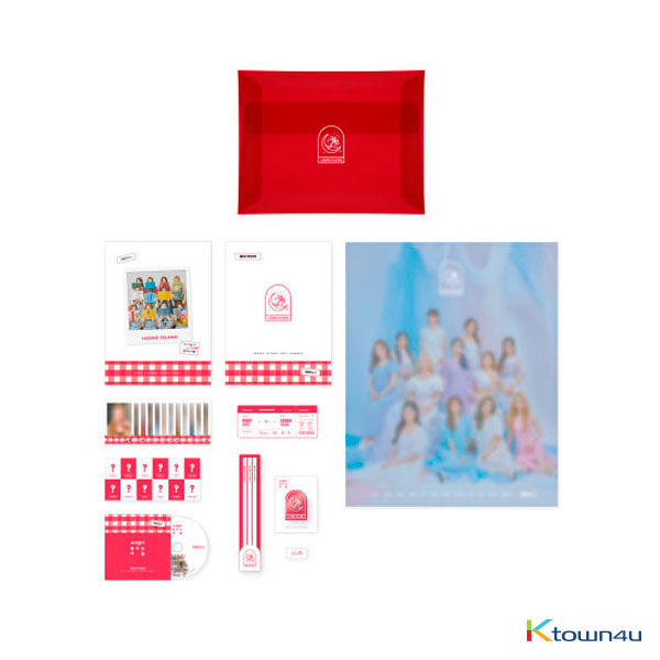 [LOONA GOODS][Photobook] This Month’s Girl (LOONA) - 2021 SUMMER PACKAGE LOONA ISLAND : 소녀들이 꿈꾸는 여름