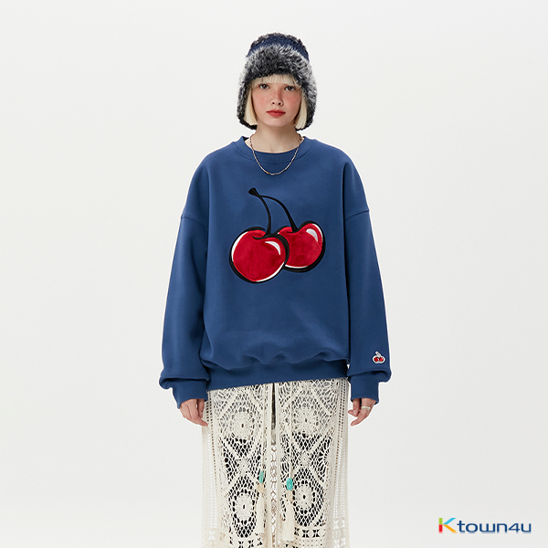 Big Cherry Sweatshirt KA [Blue]