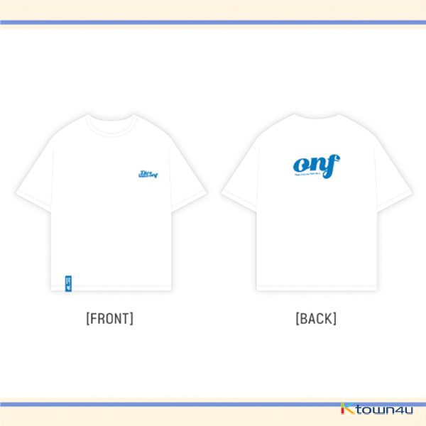 [全款] ONF - ONF THE 1ST REALITY [Dive into ONF] T-SHIRTS