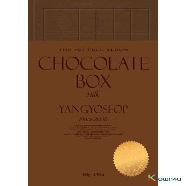 양요섭 - 정규앨범 1집 [Chocolate Box] (Milk 버전)