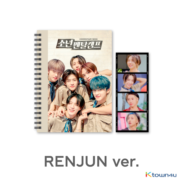 [NCT GOODS] [RENJUN] Commentary book+film SET - NCT DREAM '소년멘탈캠프'