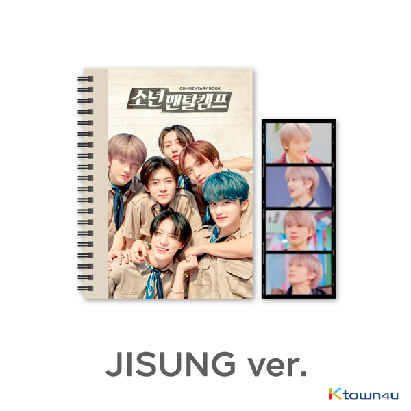 [NCT GOODS] [JISUNG] Commentary book+film SET - NCT DREAM '소년멘탈캠프'