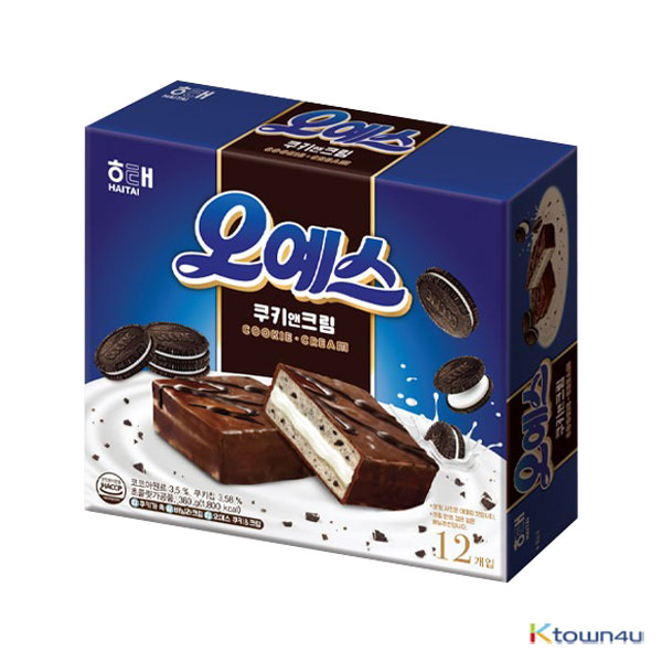 Oh Yes Cake Cookie & Cream 360g*1BOX(12EA)