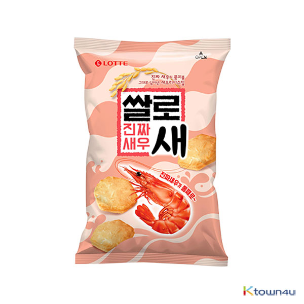Ssal lo byul Rice snack Real Shrimp 90g*1EA